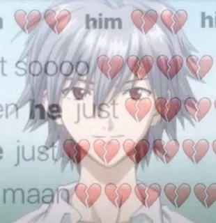 😭 emoji kaworu//evangelion/by:kaworu.q Telegram sticker 5 of 33