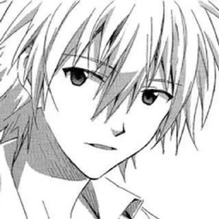 🤨 emoji kaworu//evangelion/by:kaworu.q Telegram sticker 9 of 33