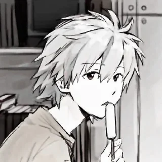🍦 emoji kaworu//evangelion/by:kaworu.q Telegram sticker 16 of 33