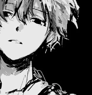 😒 emoji kaworu//evangelion/by:kaworu.q Telegram sticker 7 of 33