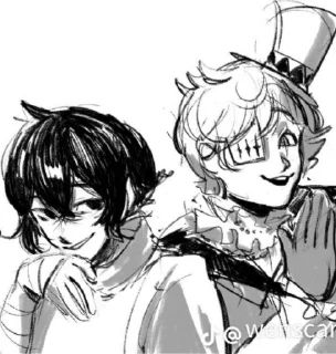 😏 emoji Никозаи канон Telegram sticker 23 of 33