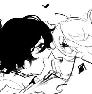 😚 emoji Никозаи канон Telegram sticker 7 of 33