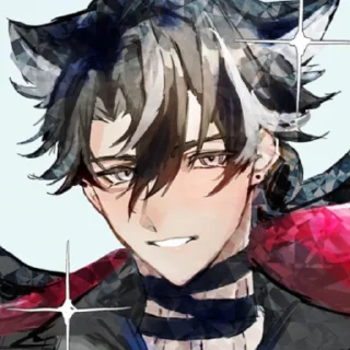 ☺️ emoji Wriothesley by @kiyunya Telegram sticker 24 of 108