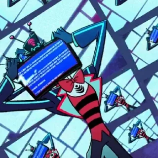 Sticker from 𝘃𝗼𝘅 // @HazbinHotelStickers
