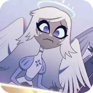 Sticker from 、 ୨ᰍ  Emily!!  ᚐ  ⟡  𓂃 || @HazbinHotel011