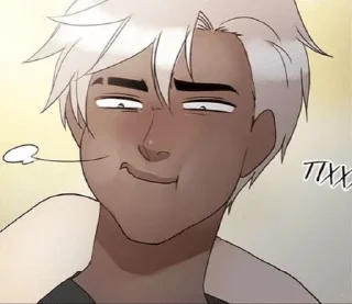 🫤 emoji 💙 Ian /by @angeldokidoki 💛💚🧜‍♀ Telegram sticker 11 of 88