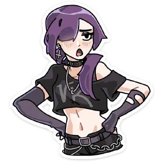 😠 emoji Яна @anime4_arts Telegram sticker 9 of 48