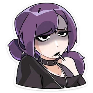 😕 emoji Яна @anime4_arts Telegram sticker 21 of 48