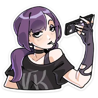 😒 emoji Яна @anime4_arts Telegram sticker 20 of 48