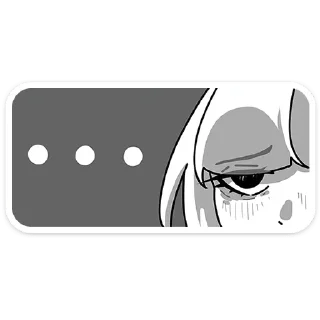 😒 emoji Яна @anime4_arts Telegram sticker 23 of 48
