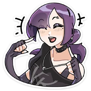 ✌️ emoji Яна @anime4_arts Telegram sticker 2 of 48