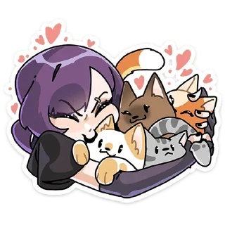 🤗 emoji Яна @anime4_arts Telegram sticker 10 of 48