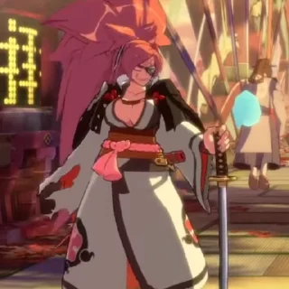😂 emoji Baiken (GG) @slajrjjfiei Telegram sticker 17 of 40