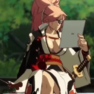 ✉️ emoji Baiken (GG) @slajrjjfiei Telegram sticker 22 of 40