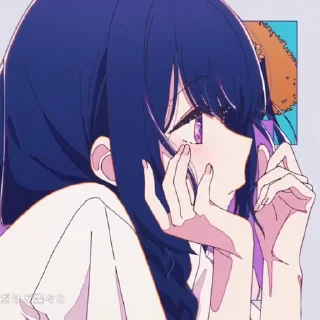 😒 emoji Hoshino Ai Oshi no ko Telegram sticker 7 of 120