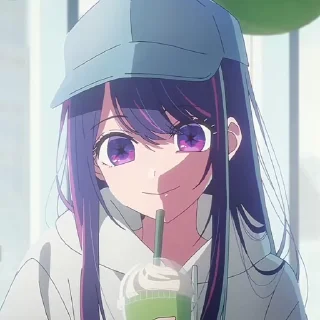 Sticker from Hoshino Ai Oshi no ko 2 пак