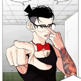 🌷 emoji lookism Telegram sticker 21 of 100