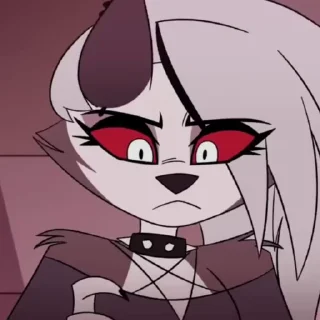 🌟 emoji БОЛЬШЕ ⇨ @CLOOBHUB ЛУНА АДСКИЙ БОСС HELLUVA BOSS Telegram sticker 9 of 45