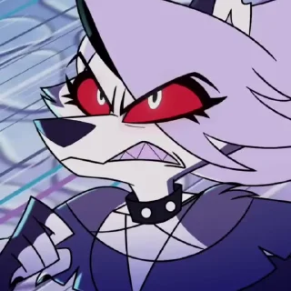 🌟 emoji БОЛЬШЕ ⇨ @CLOOBHUB ЛУНА АДСКИЙ БОСС HELLUVA BOSS Telegram sticker 16 of 45