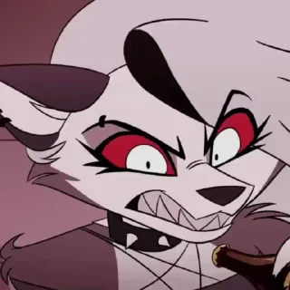 🌟 emoji БОЛЬШЕ ⇨ @CLOOBHUB ЛУНА АДСКИЙ БОСС HELLUVA BOSS Telegram sticker 12 of 45