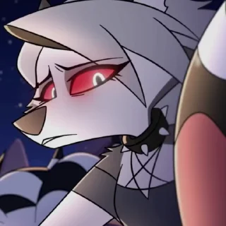 😮‍💨 emoji БОЛЬШЕ ⇨ @CLOOBHUB ЛУНА АДСКИЙ БОСС HELLUVA BOSS Telegram sticker 18 of 45