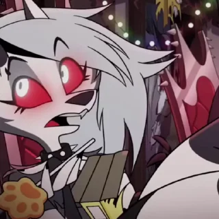 🌟 emoji БОЛЬШЕ ⇨ @CLOOBHUB ЛУНА АДСКИЙ БОСС HELLUVA BOSS Telegram sticker 21 of 45