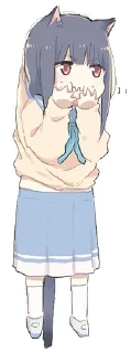 😼 emoji Liz and the Blue Bird Telegram sticker 16 of 51