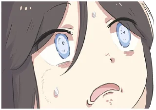 😱 emoji Liz and the Blue Bird Telegram sticker 7 of 51