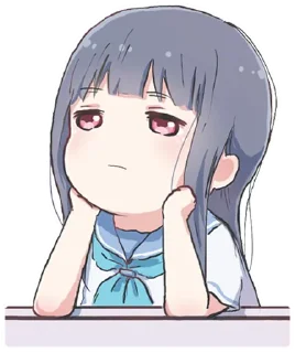 😕 emoji Liz and the Blue Bird Telegram sticker 21 of 51