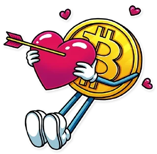 🥰 emoji Bitcoin by @cryptonschool Telegram sticker 6 of 35