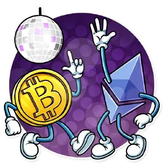 🎉 emoji Bitcoin by @cryptonschool Telegram sticker 11 of 35