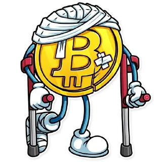 🤕 emoji Bitcoin by @cryptonschool Telegram sticker 16 of 35