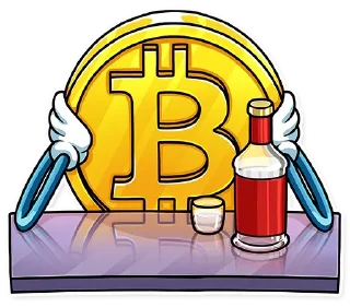 🥴 emoji Bitcoin by @cryptonschool Telegram sticker 22 of 35