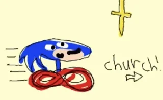 🙏 emoji The Hedgehog Telegram sticker 20 of 120