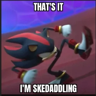 😳 emoji The Hedgehog Telegram sticker 22 of 120