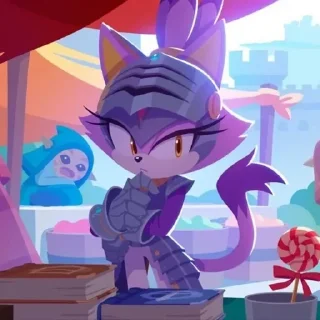 Sticker from 💜blaze the cat|@XDpokoinik