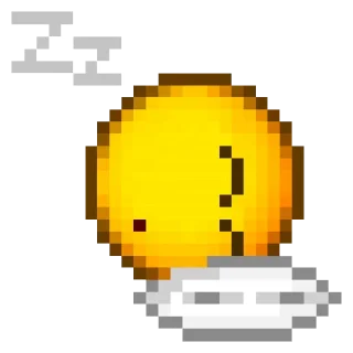 😴 emoji Колобок Telegram sticker 5 of 90
