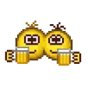 🍻 emoji Колобок Telegram sticker 23 of 90