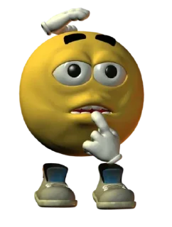 🤔 emoji Yellow Boi (No nazi) Telegram sticker 21 of 118