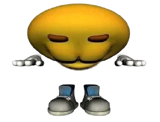 😌 emoji Yellow Boi (No nazi) Telegram sticker 15 of 118