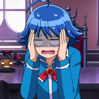 😱 emoji Судзуки Ирума @Anim_StikersUWU Telegram sticker 21 of 50