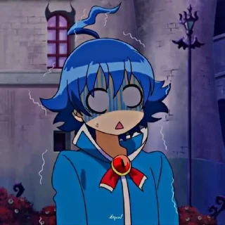 😨 emoji Судзуки Ирума @Anim_StikersUWU Telegram sticker 19 of 50