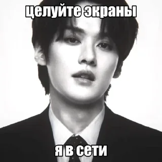 😏 emoji Минхо ЧБ. by @riiiminhoriginal Telegram sticker 7 of 44