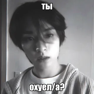 🤨 emoji Минхо ЧБ. by @riiiminhoriginal Telegram sticker 2 of 44