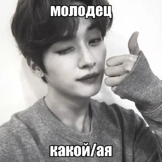😇 emoji Минхо ЧБ. by @riiiminhoriginal Telegram sticker 19 of 44