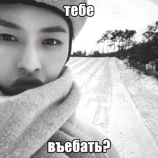 😠 emoji Минхо ЧБ. by @riiiminhoriginal Telegram sticker 4 of 44