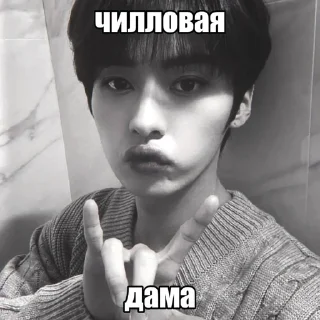 🙄 emoji Минхо ЧБ. by @riiiminhoriginal Telegram sticker 23 of 44