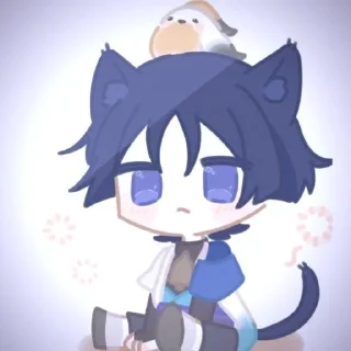 🫐 emoji Wanderer <★>・@meoowKwii Telegram sticker 8 of 85