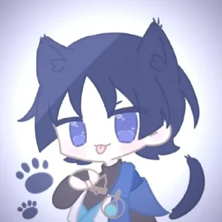 🫐 emoji Wanderer <★>・@meoowKwii Telegram sticker 13 of 85
