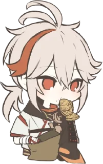 ☺️ emoji Genshin Chibi Telegram sticker 18 of 29
